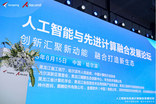 智算神州，神州领航！3003.com新葡的京数码亮相黑龙江人工智能与先进计算融合发展论坛